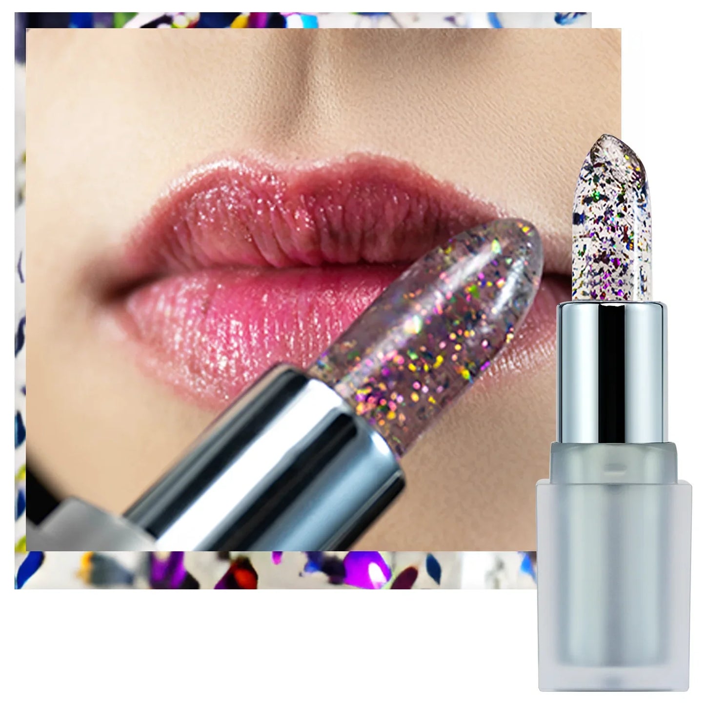 Magicolor Lipstick star glow lipstick PH change shift colors lip gloss nourish moisture professional lip makeup