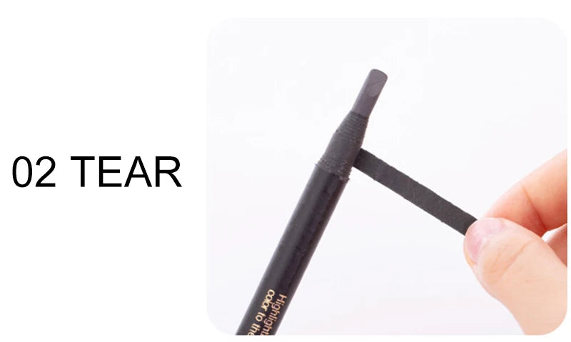 Eyebrow Pencil Waterproof Microblading Eyebrow Pen Tint Tattoo Eyebrows Makeup Natural Long Lasting Eye Brow Pencil