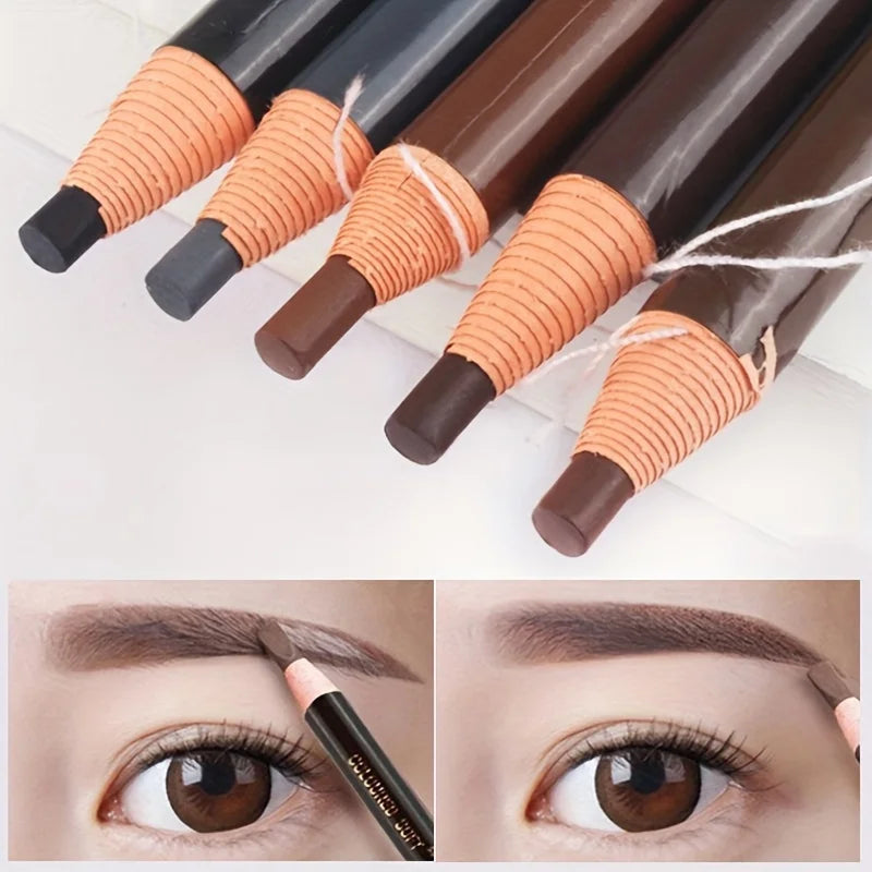 Eyebrow Pencil, Tear Off Pull Line, Natural Color Rendering, Sweat Proof And Smudge Proof Eyebro