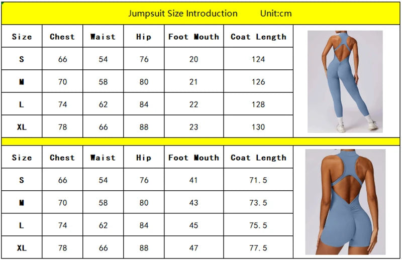 Scrunch Gym Jumpsuit Fitness Suit Short Sets Sports Overalls for Woman Tracksuit Yoga Clothing Zipper Workout Sportswear