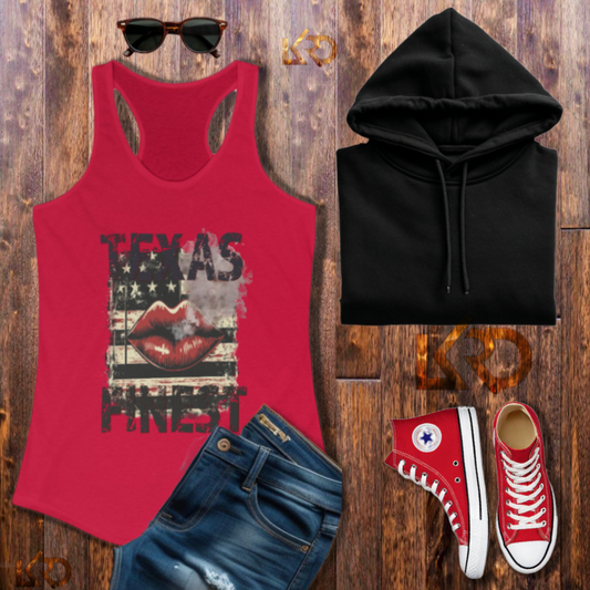 Texas Finest Racerback Tank