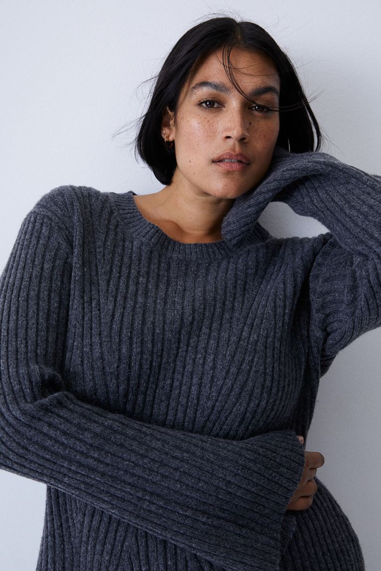 Fashion Slimming Knitted Dresn