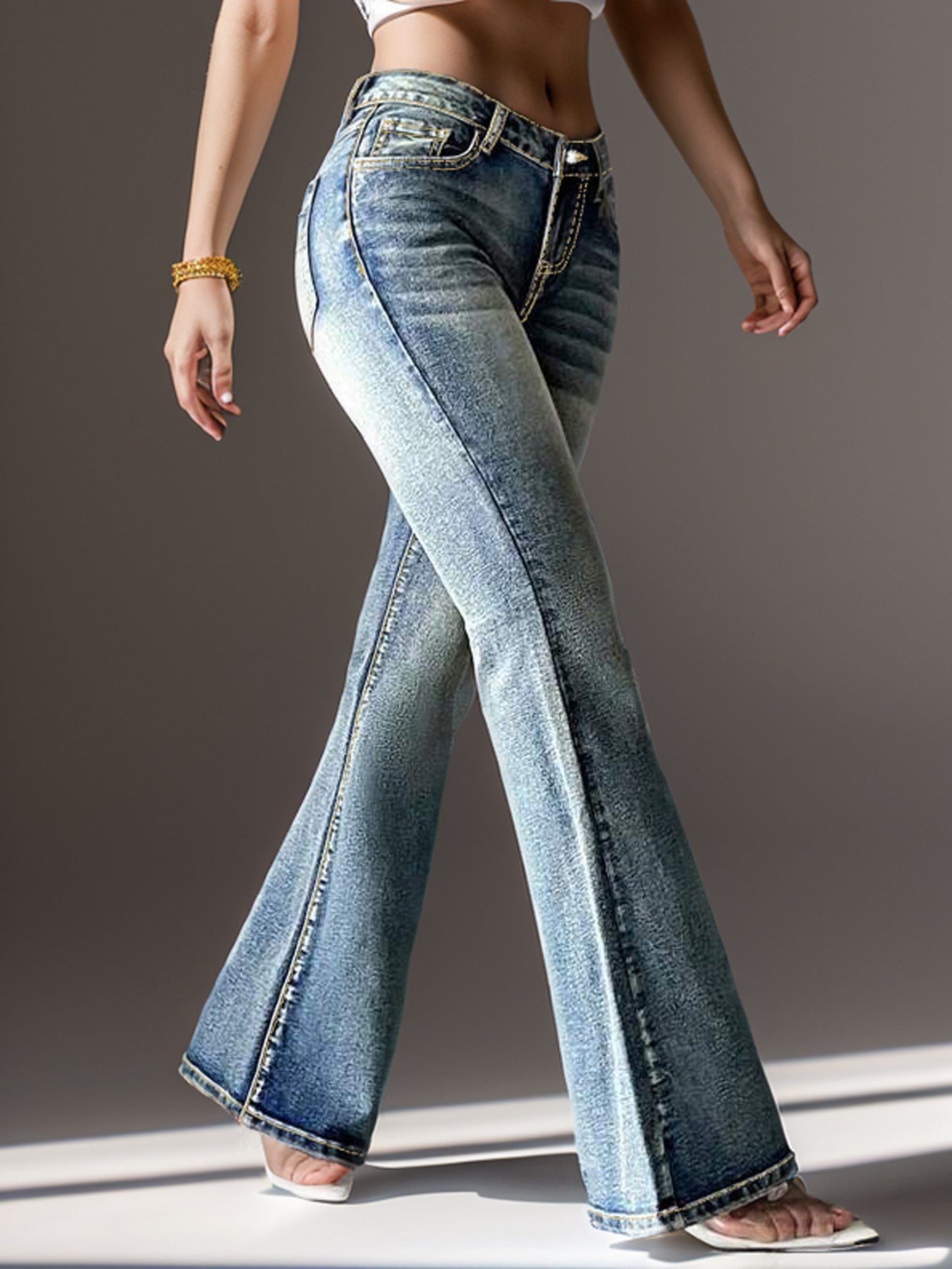 Vintage-style Jeans