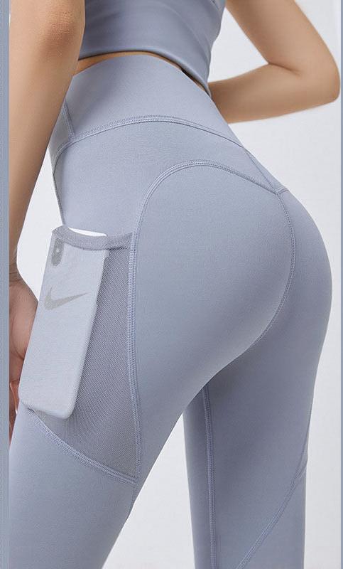 Yoga Pants With Pocket Leggings Sport Girl Gym Leggings Tummy Control Jogging Tights Fitness Pants