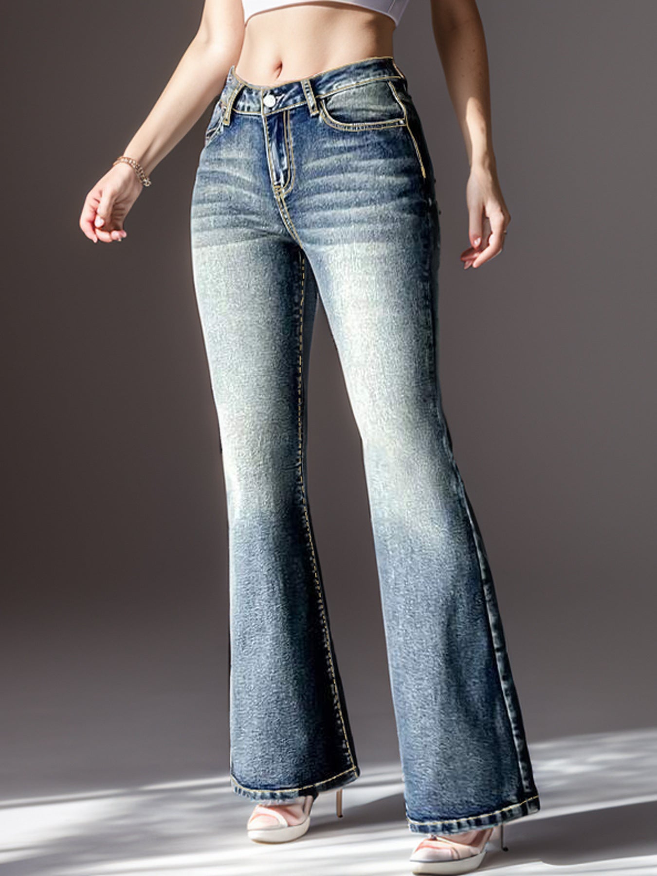 Vintage-style Jeans