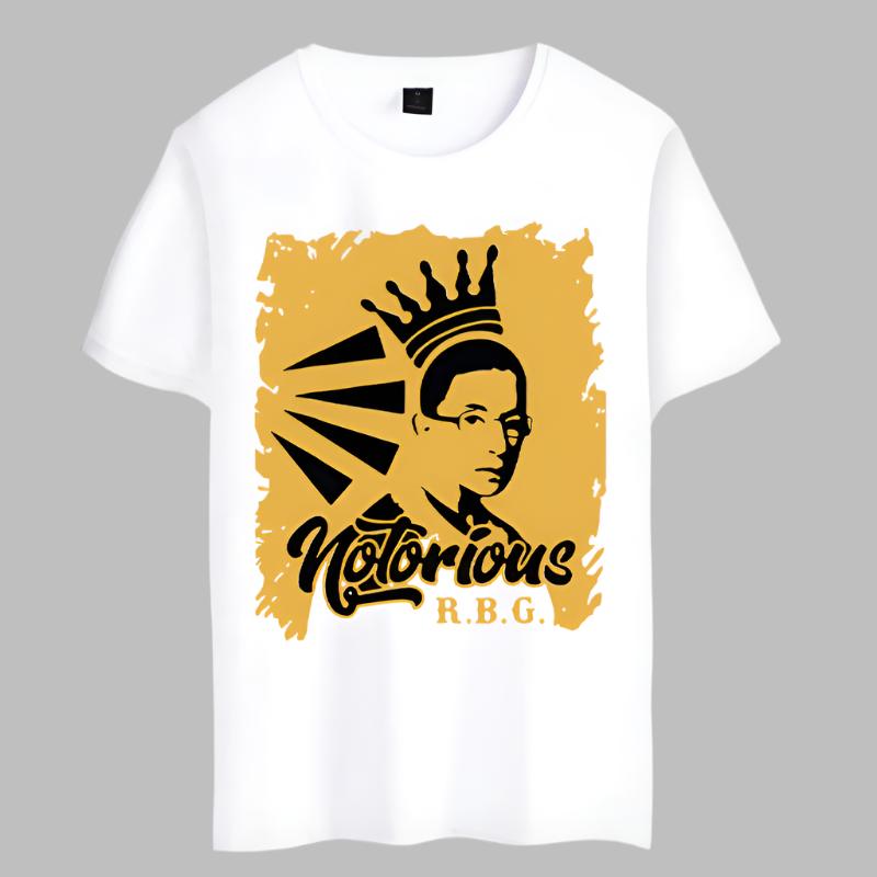 RBG Tribute T-shirt collection, Notorious RBG, Ruth Bader Ginsburg T-Shirts